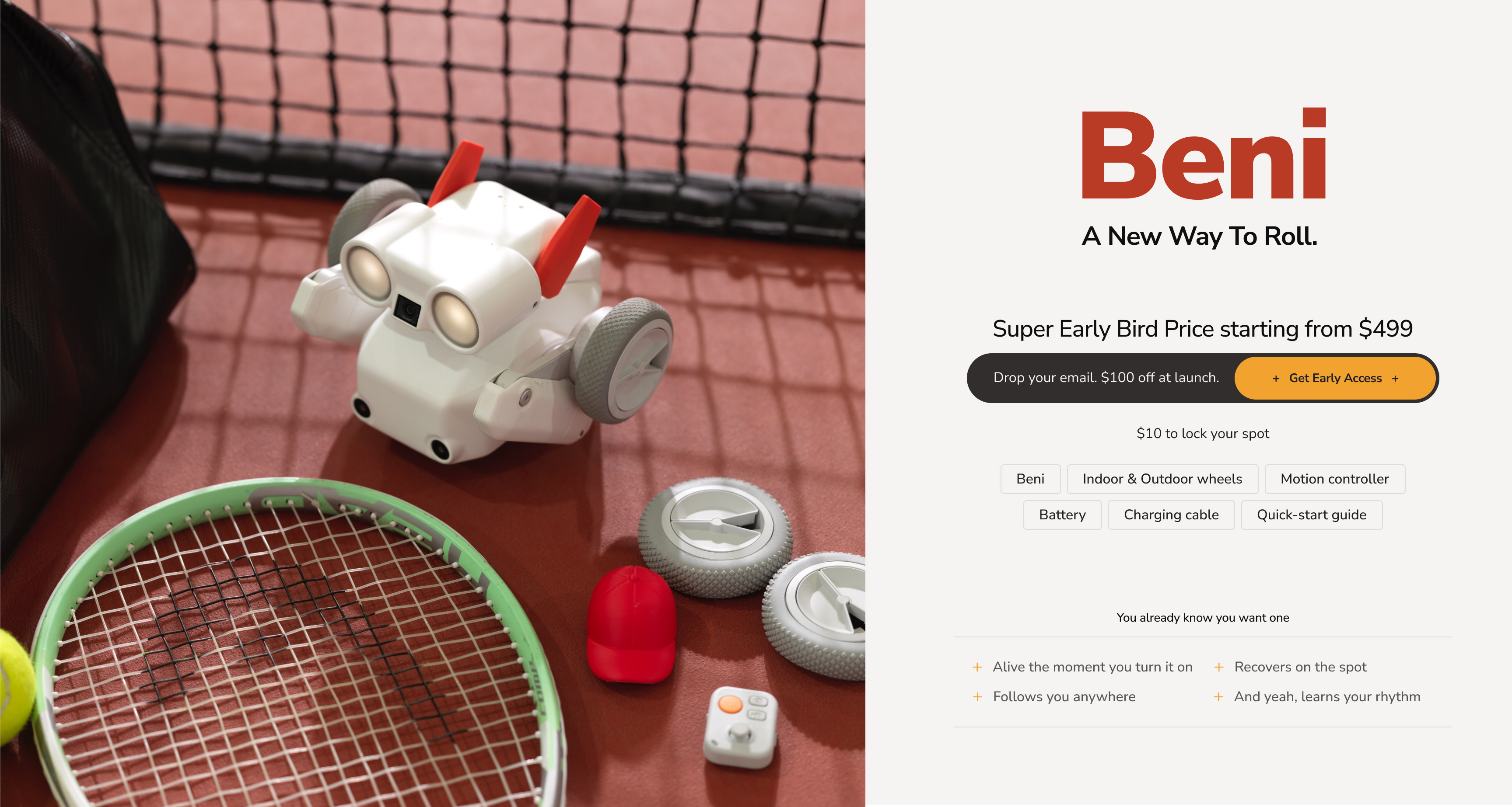 Get Beni — Reserve Now